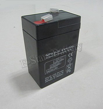 Np4.0-6 6V4ahrechargeable Batteries for Identification Device