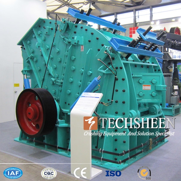 Techsheen 2015 New Product 100-150t/H Vertical Shaft Impact Crusher with 0-5mm Output Size