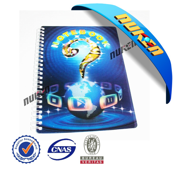 Professional Custom Newest Style 3D Cover Diary