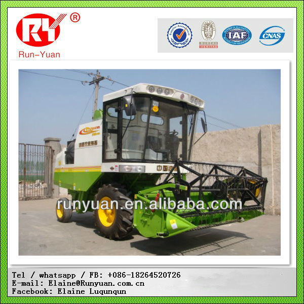 Wheat Rice Harvesting Machinery of Middle Type Full Feeding