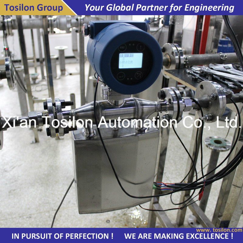 Coriolis Air Mass Flow Meter for Natural Gas with Pulse-Output