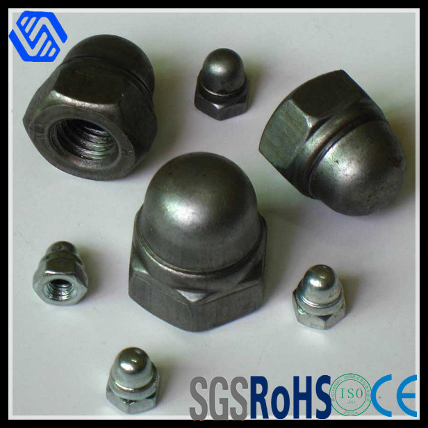 Carbon Steel Connecting Cap Nut (DIN1587)