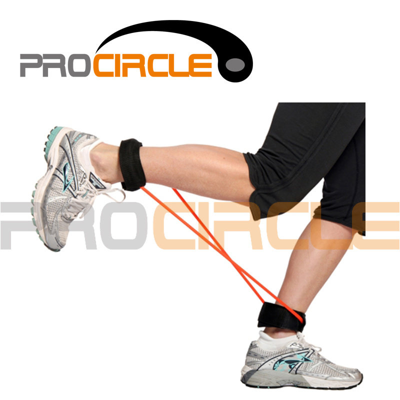 Crossfit New Style Ankle Cuffs Resistance Loop Band (PC-RB1035)