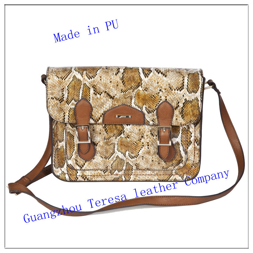 2014 Winter Fashion Lady's Leather PU Handbag Nmdk-8822