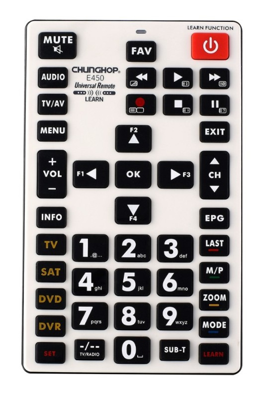 E450 Four in 1 Universal Remote Control