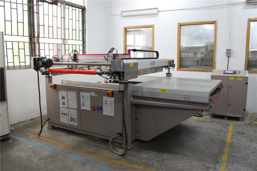 Large-Scale Four Post Screen Printing Machine