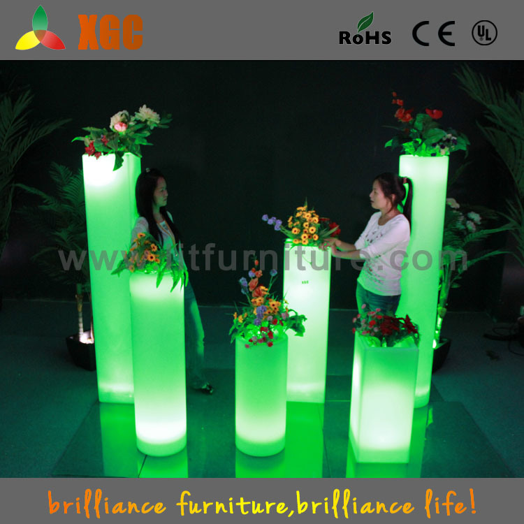 LED Lighted Flower Vase/Light up Flower Pot