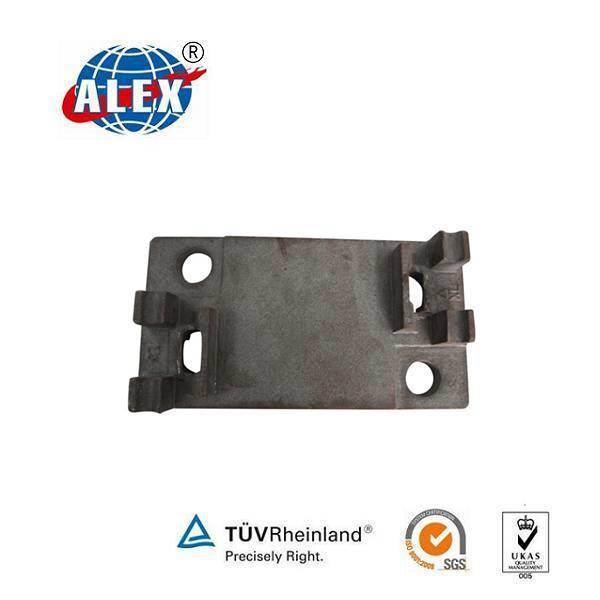 Plain Oiled Sole Plate Provided by Railway Parts Supplier