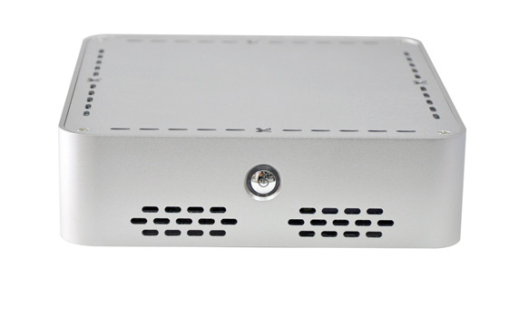 Aluminum PC Cabinet with Power Supply (E-Q6 silver)