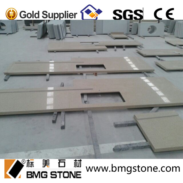 High Quality Chinese Artificial Sparkle Quartz Stone Countertop