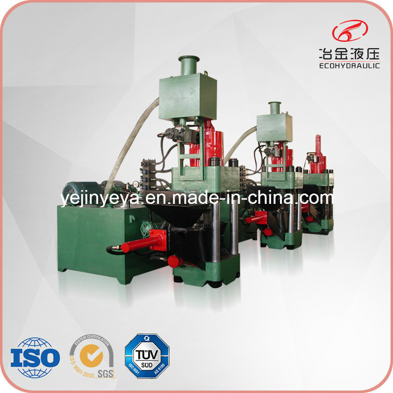 Sbj-250e Vertical Automatic Iron Steel Scraps Briquette Press (factory)