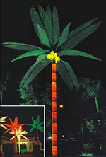 Artificial LED Coconut Palm Trees and Garden Decorations
