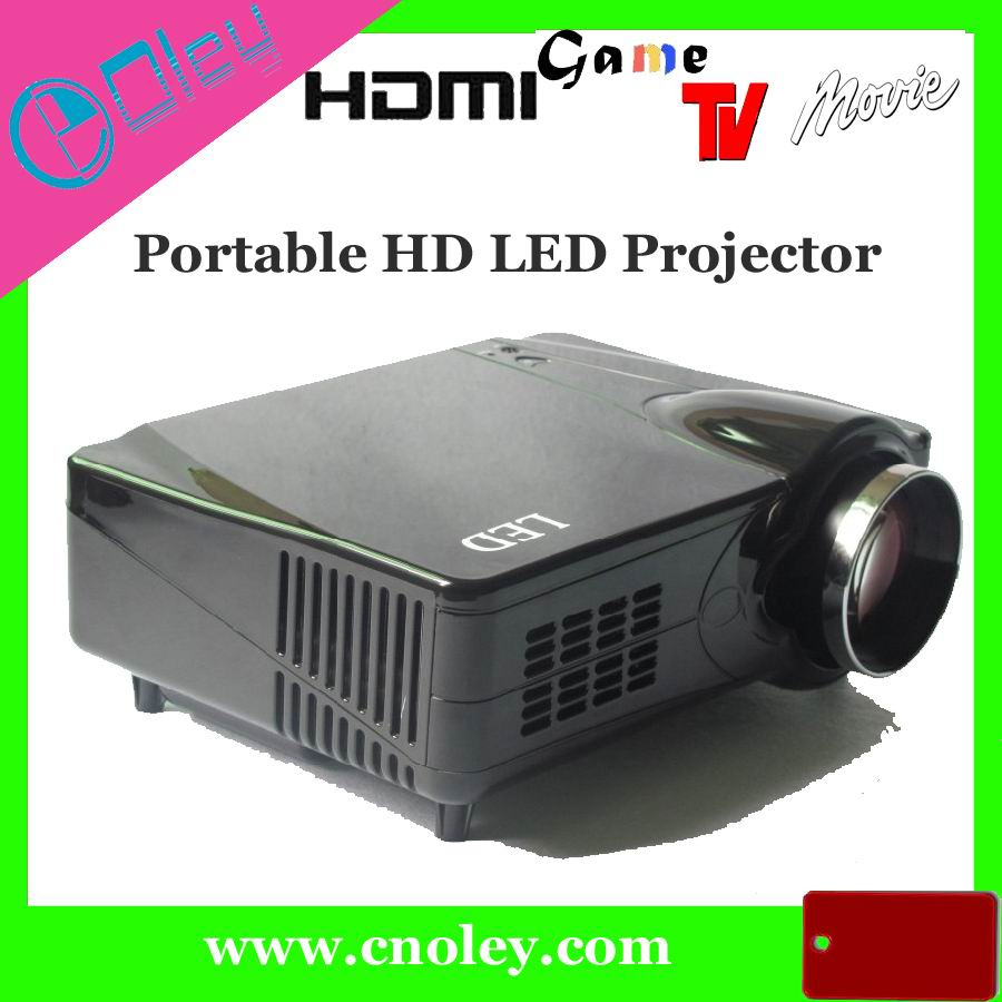 Small DVB-T Projector Home 1080p with DTV Record Function+ 150inch Image (D9HB)
