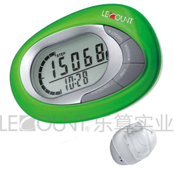 3D Sensor Multifunction Pedometer with Memory for Sports (PD1043)