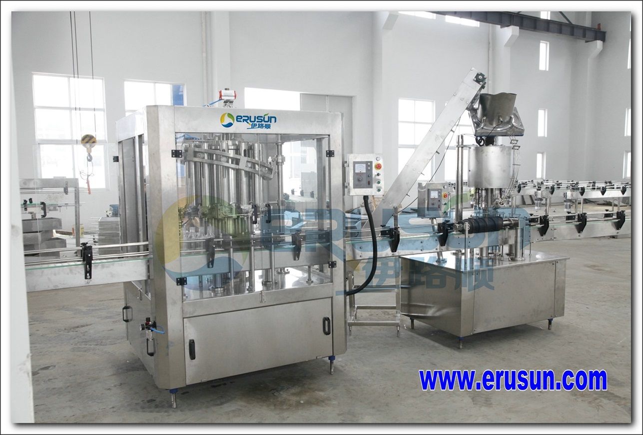 Automatic 2000bph Pulp Juice Filling Machine