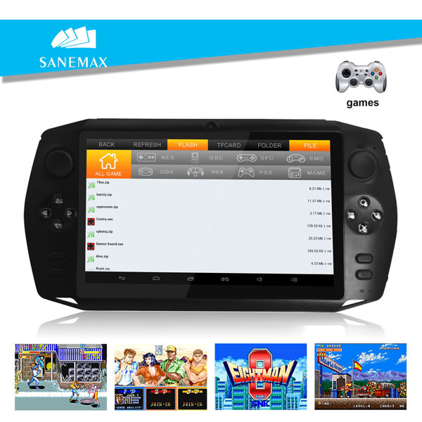 Super Fast CPU RK3168 7'' Android 4.2 Handy Games Consoles