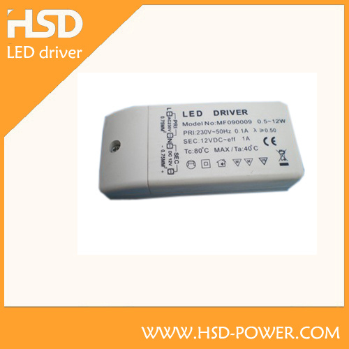 20W 350mA LED Power Supply (Plastic case screw terminal LED drivers)