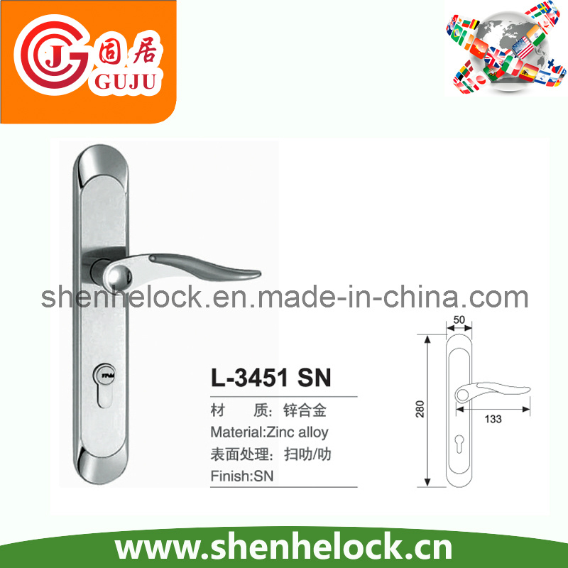 L 3451sn Zinc Alloy Mortise Lock