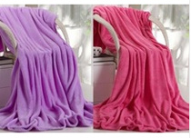 100%Polyester Cheap Home Textile Solid Coral Velvet Blanket