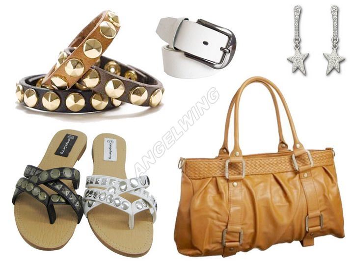 Fashion Slipper/Handbags/Belts
