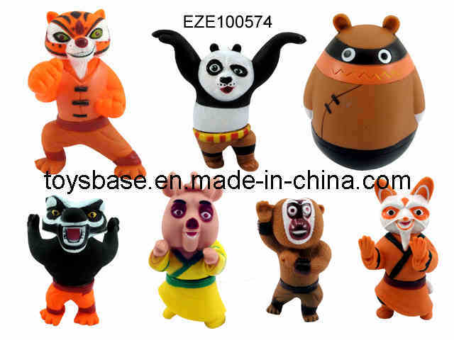 Plastic Panda Toys with Whistle (EZE100574)