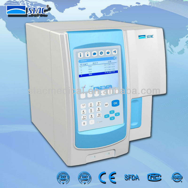 Fully Auto 3-Diff Blood Analyzer Equipment