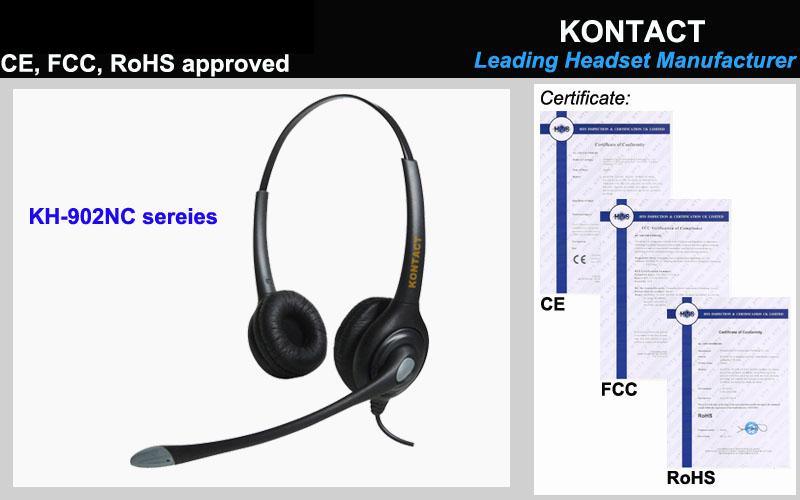 Binural Contact Center Headset-Kh-902nc Series