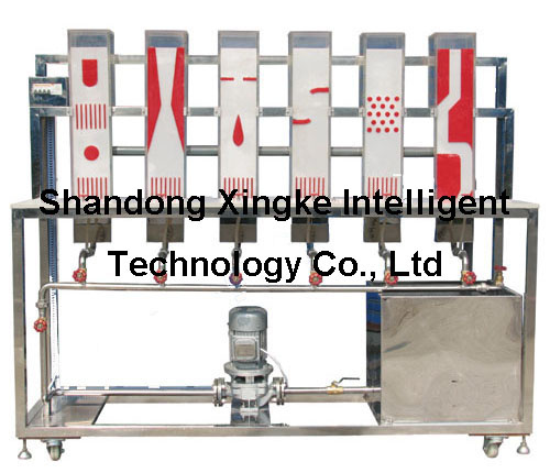 Hydromechanics Lab Device Fluid Flow Graphic Demonstration Experiment Device (XK-LDT)