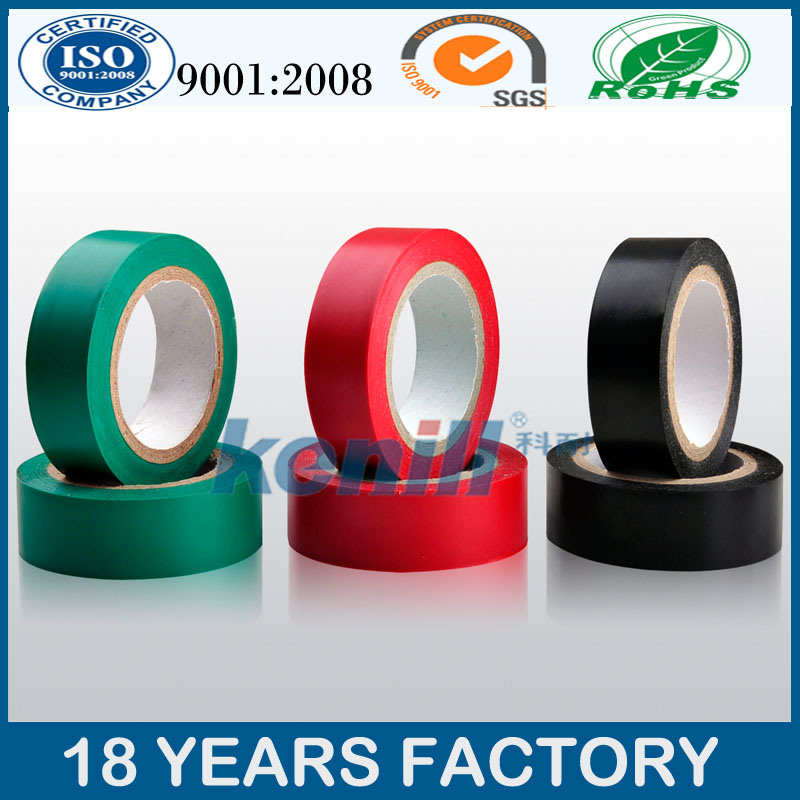 Color Insulation Jumbo Roll PVC Tape