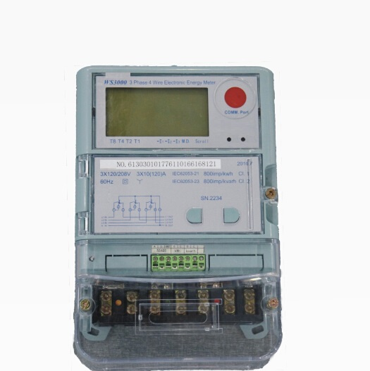 Factory Supply Smart Three-Phase Keypad Prepayment Energy Meter