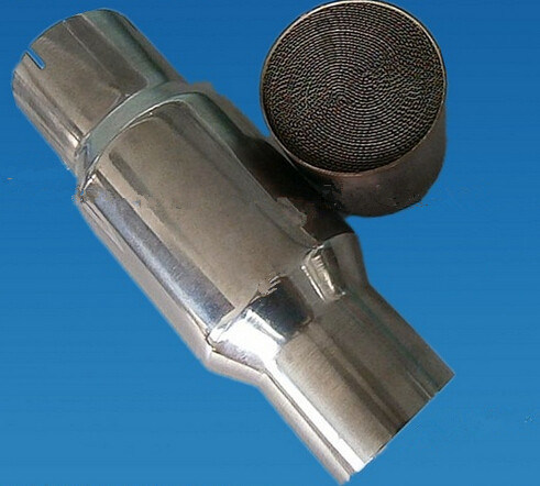 Auto Exhaust System Metal Honeycomb Catalyst with Aluminized Steel Tube