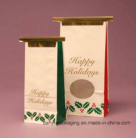 Tin Tie Handle Paper for Popcorn