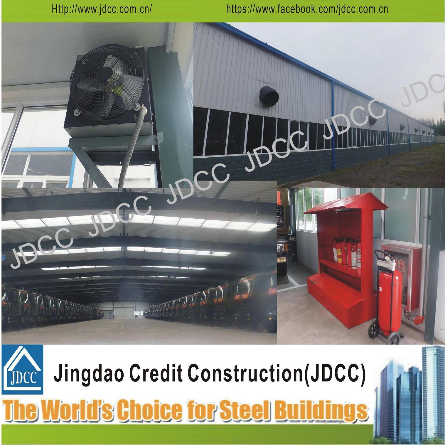 Structural Steel Fabrication Showroom for Cars