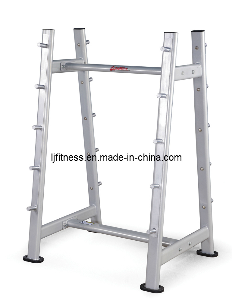 Eight PCS Barbellrack Gym Fitness Equipment (LJ-5538B)