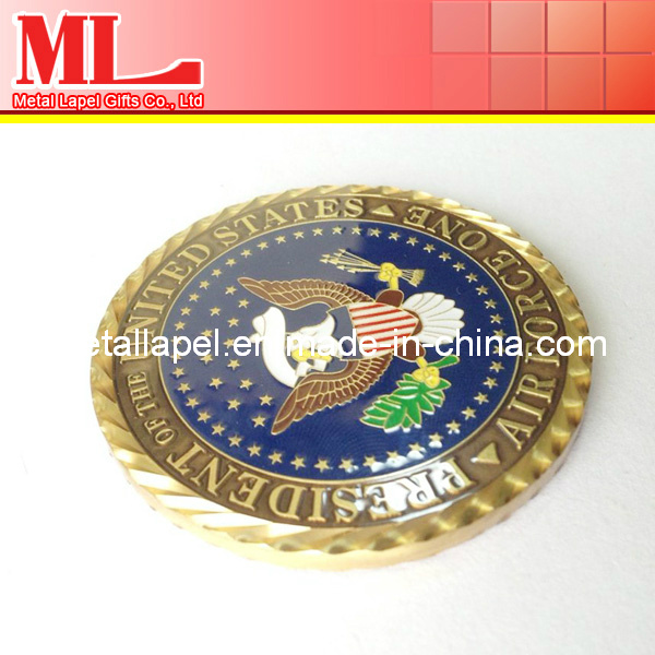 2014 Personalized Souvenir Military Gold Coin for Awards (ML-052814-04S) -No MOQ
