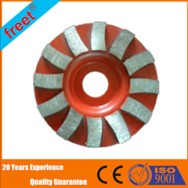 12 Teeth Diamond Concrete Grinding Wheel
