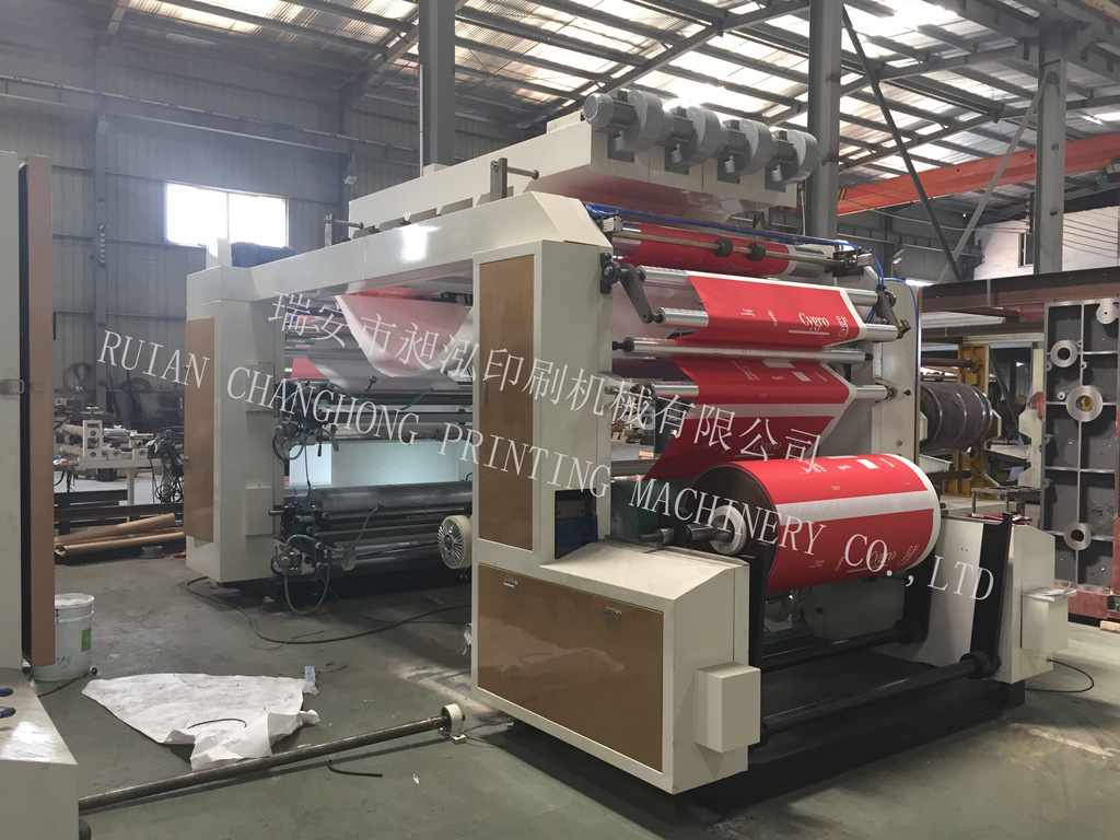 Roll Paper 6 Color Flexographic Printing Machine