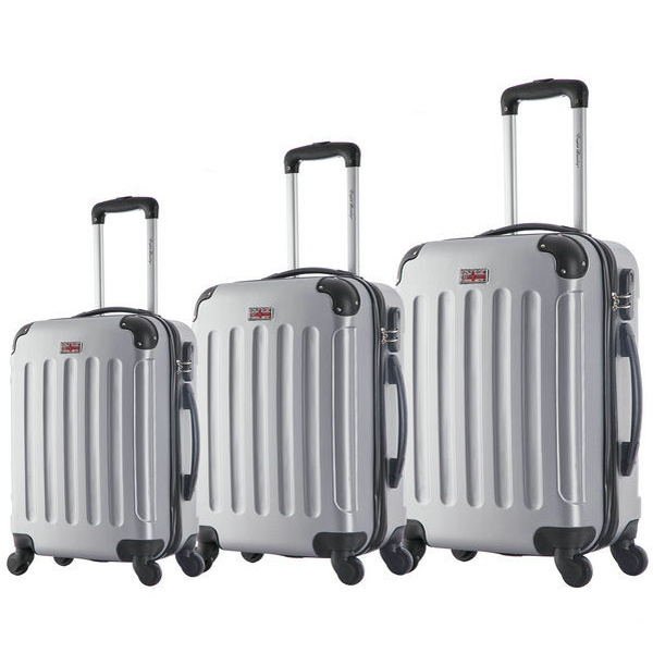 Wholesale ABS 3piece Travel Trolley Luggage