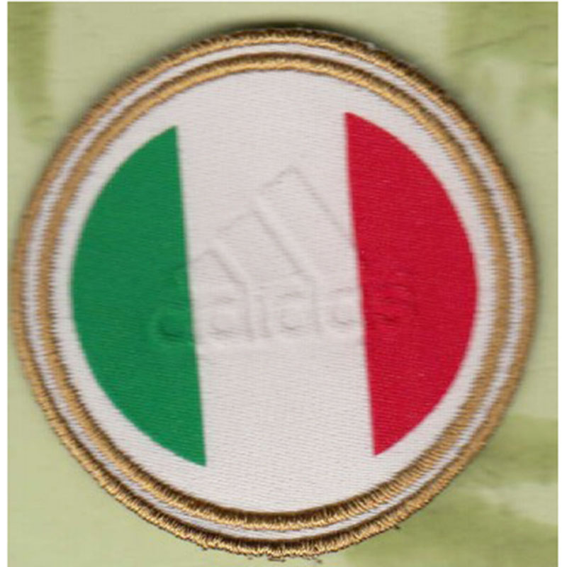 Diameter 20mm Embroidery Patch with 3 Colors