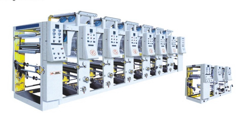 Computer PLC Gravure Printing Machine (ASY-A600 / 800 / 1000)