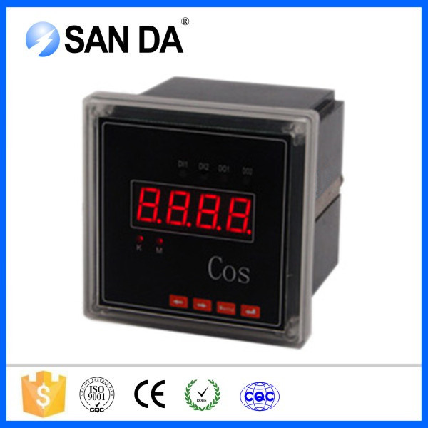 E Type Multi-Function Single Phase Digital Power Factor Meter