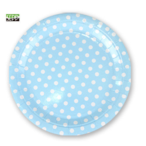 DOT 10.5'', 9'', 7'' Disposable Paper Tableware Plate