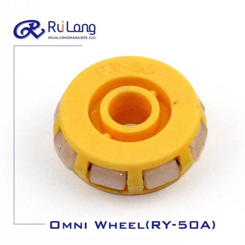 Omnidirectional Robot Wheel Wheel Casters Mecanum Wheel Foot Ry-50A and Ry-50b DIY Record