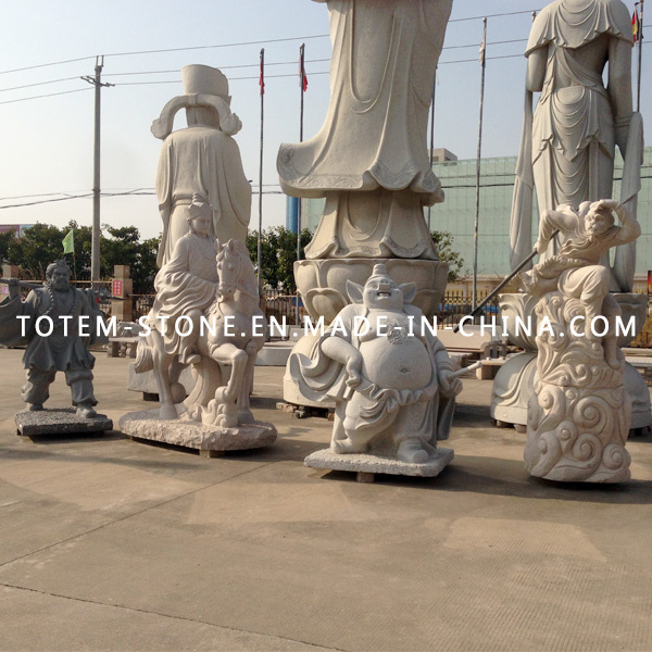 Art Carved Journey to The West Granite Stone Statue / Sculpture