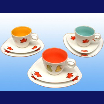 Ceramic Coffee Set (HNS-TCK014)