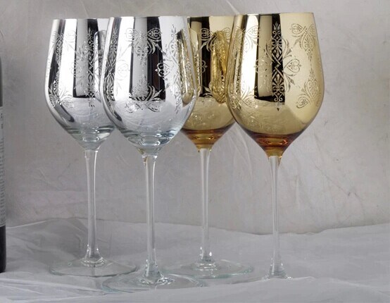 Top Custom Electroplating Red Wine Glass