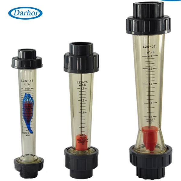 Plastic Type Water Flow Meter PVC Flow Meter