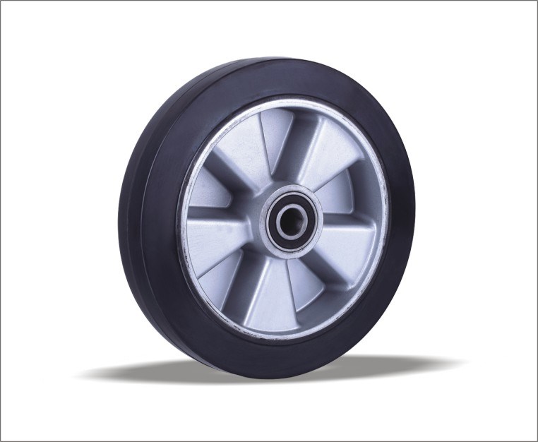 High Quality Cheap Rubber Wheels with Plastic Hub