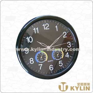 Clock with Hygrometer