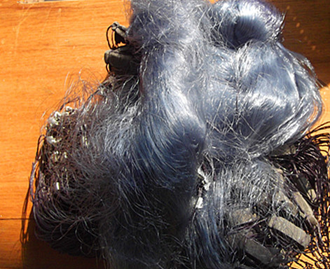 Large Completed Fishing Nets with Floats and Sinkers